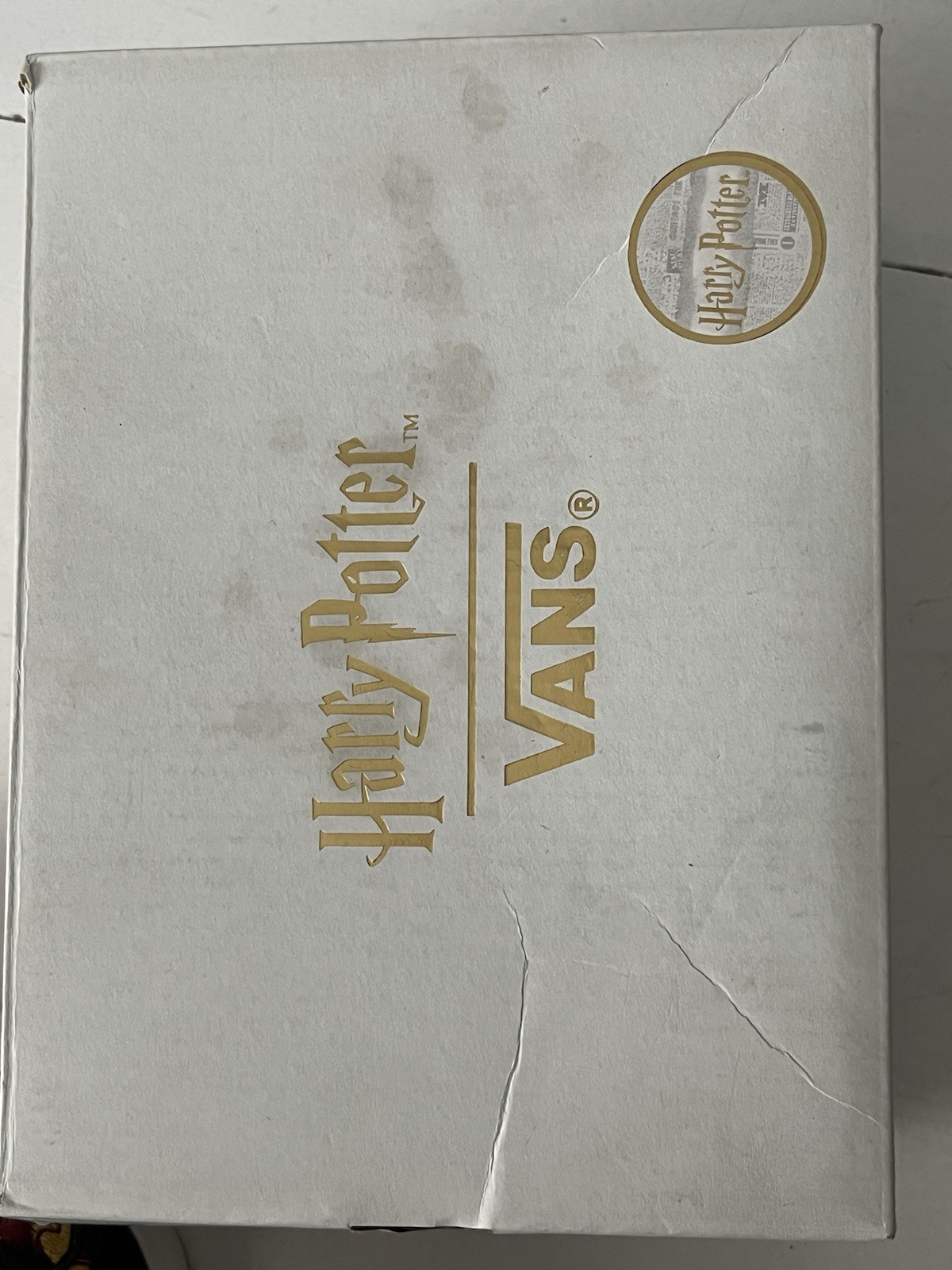 Vans Harry Potter Ski-Hi Zip Gryffindor Shoes Kids Size 8 Hightop