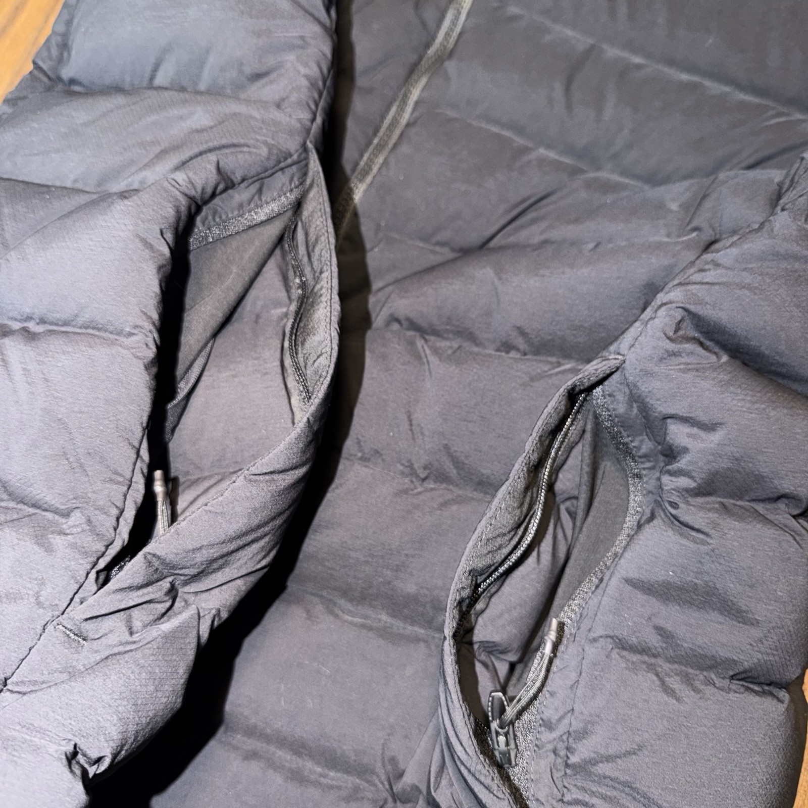 Lululemon Navigation Down Vest Black Running Puffer LM4A96S Mens Small Primaloft