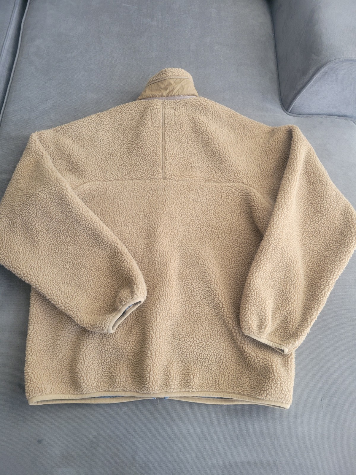 Darc Sport Wolves Line Pine Sherpa Jacket Color Tan sz L