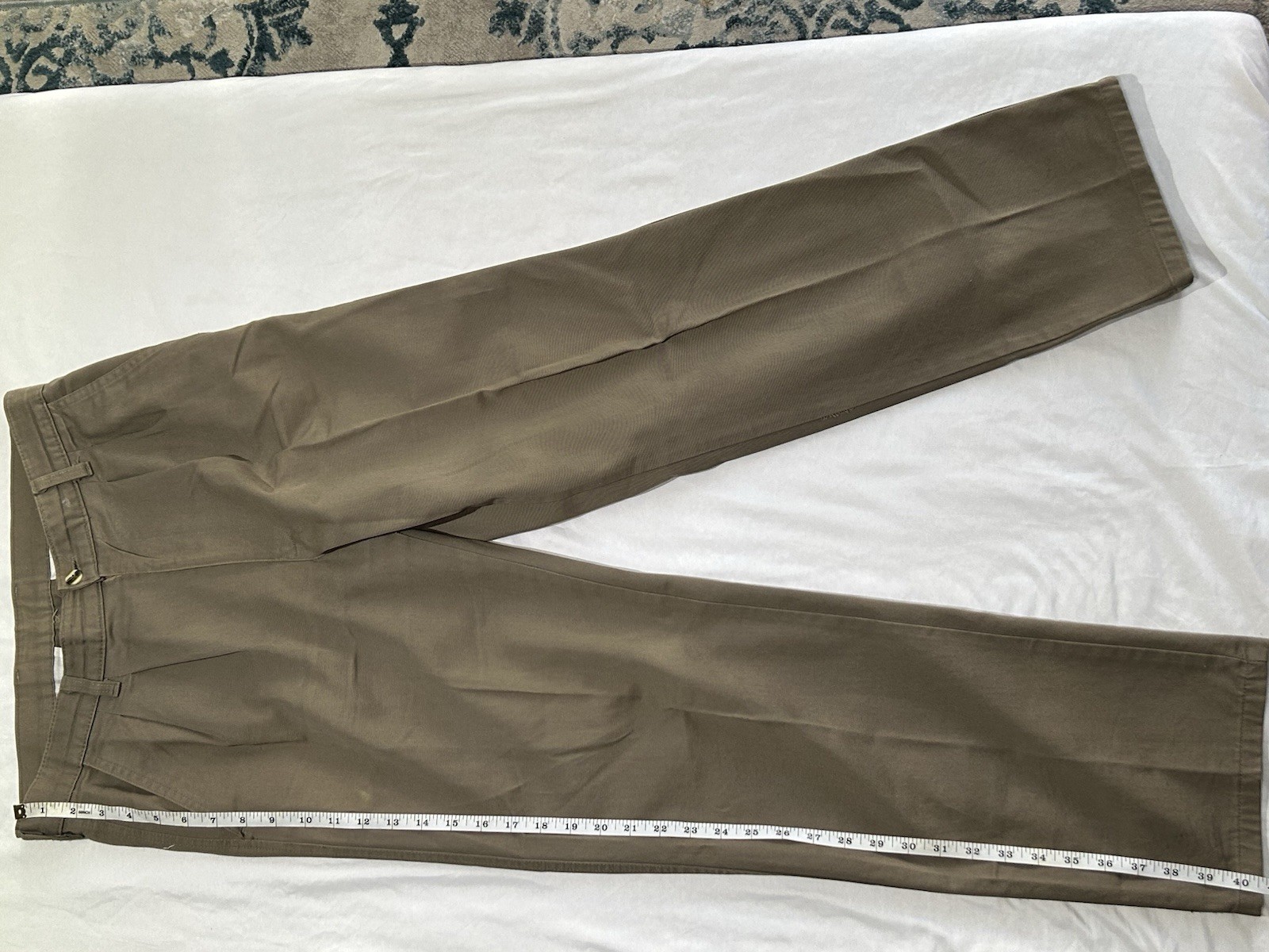 Mens Pants Similar To dockers 40 Length 16 Waist Dark Beige Mexican Brand