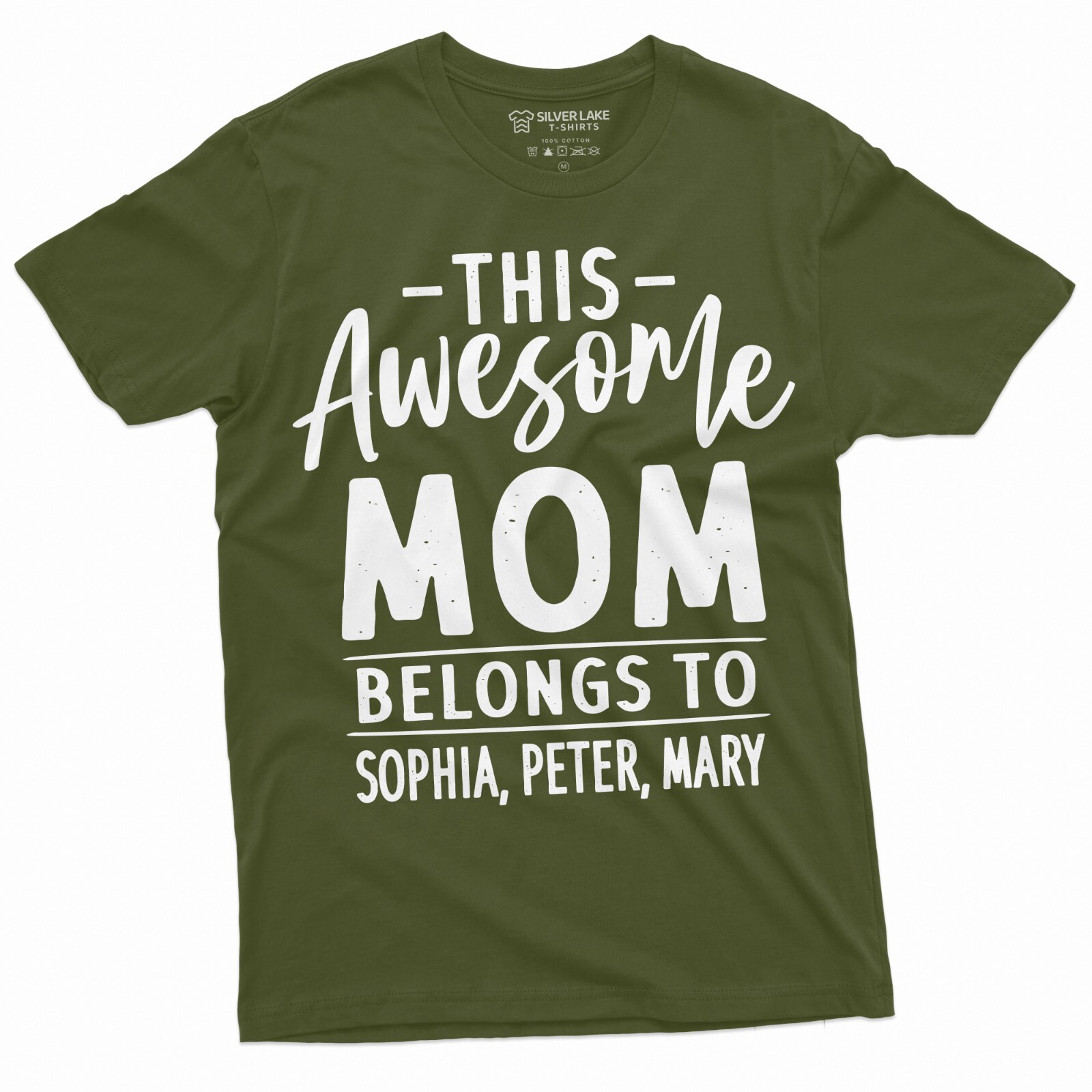 Personalized Mom Shirt Mother’s Day Shirt For Mom Customizable Mom T-Shirt