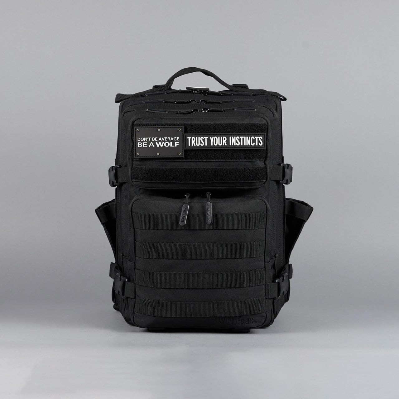 Tactical Gym Backpack, 25L, Waterproof Oxford, MOLLE Webbing, Laptop Pocket