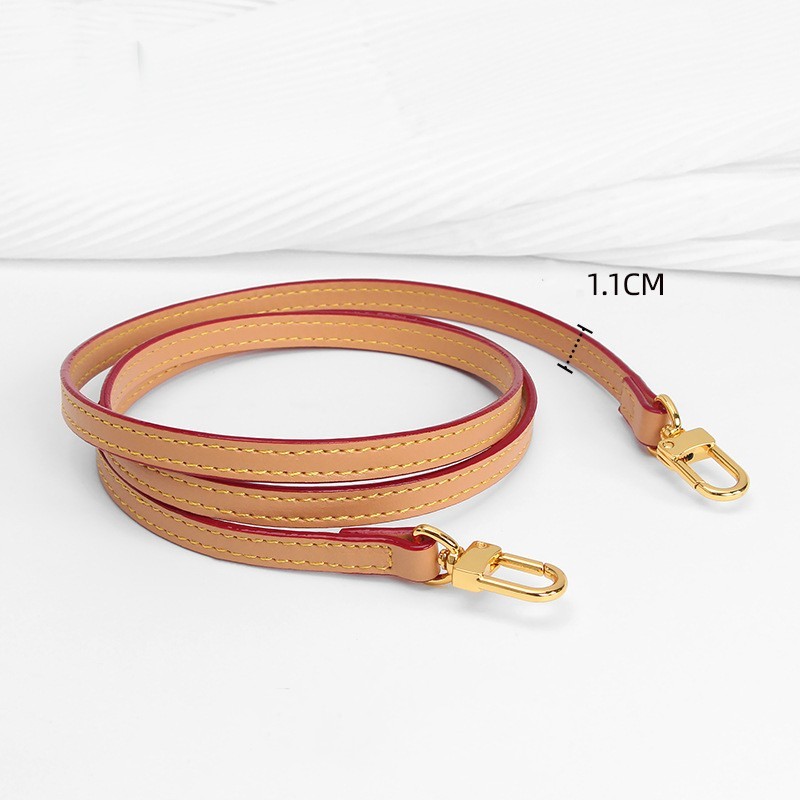 Vachetta Crossbody Leather Strap For Pochette Accessoires Nane Speedy Mini Bag