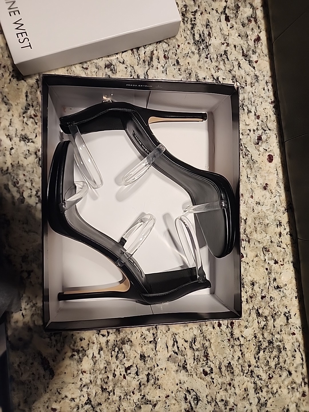 Nine West Leah 3 Black Heels W/ Original Box Size 8.5
