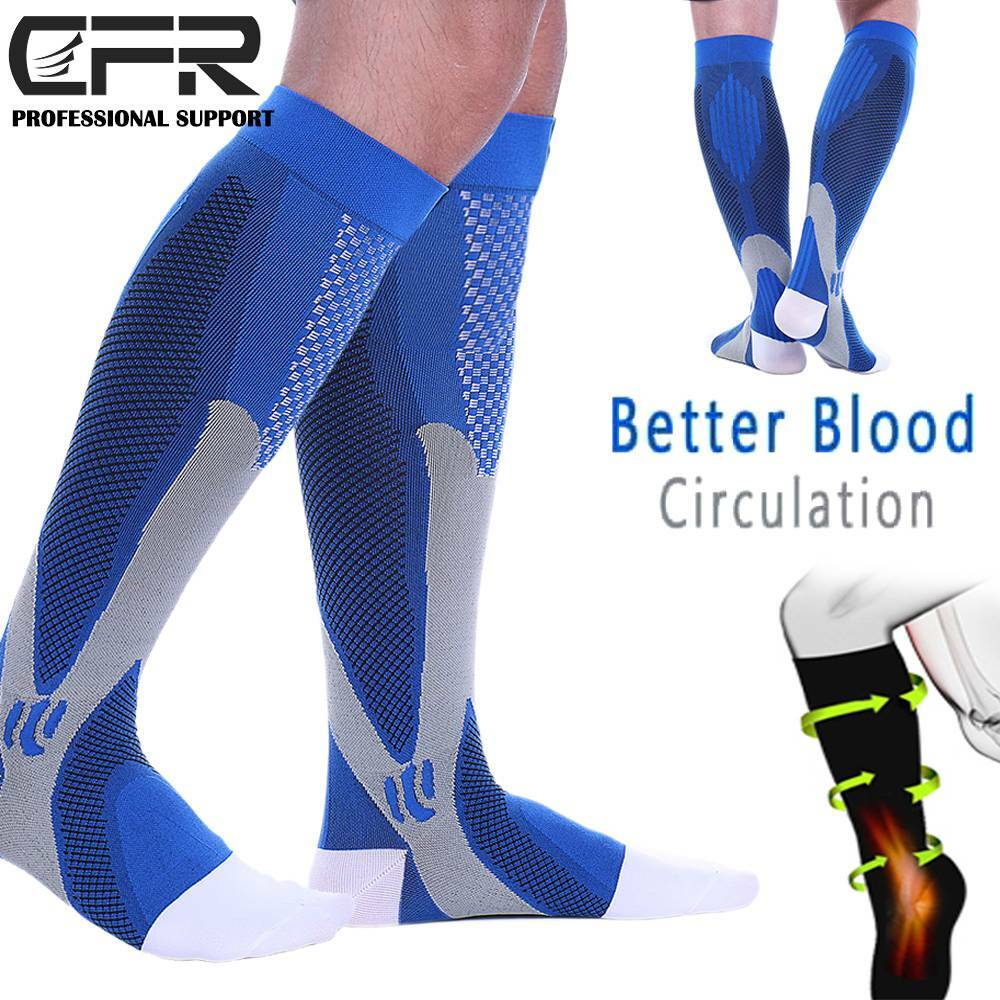 Compression Socks for Women Men Medical Running Athletic Circulation Recovery