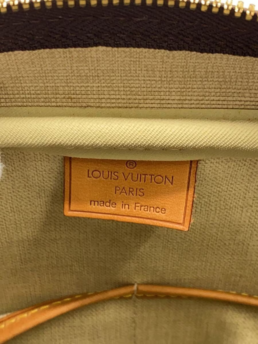 LOUIS VUITTON Bowling Vanity (Deauville) Monogram Canvas PVC BRW Allover