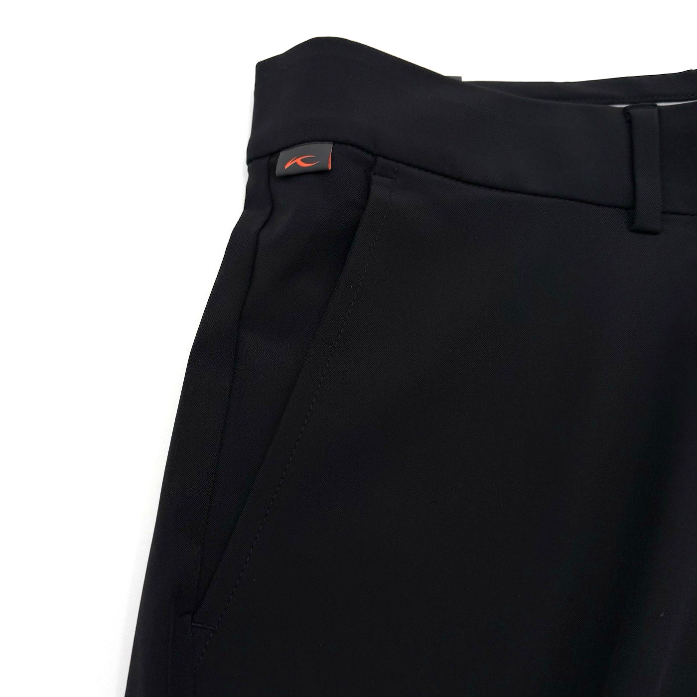 KJUS Men’s Javier Active Golf Pants Tailored Fit Black K00187-02