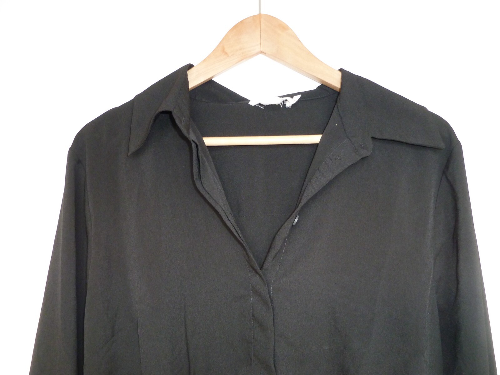 FINERY DESIGNER LONDON black Collared blouse Size 20 22