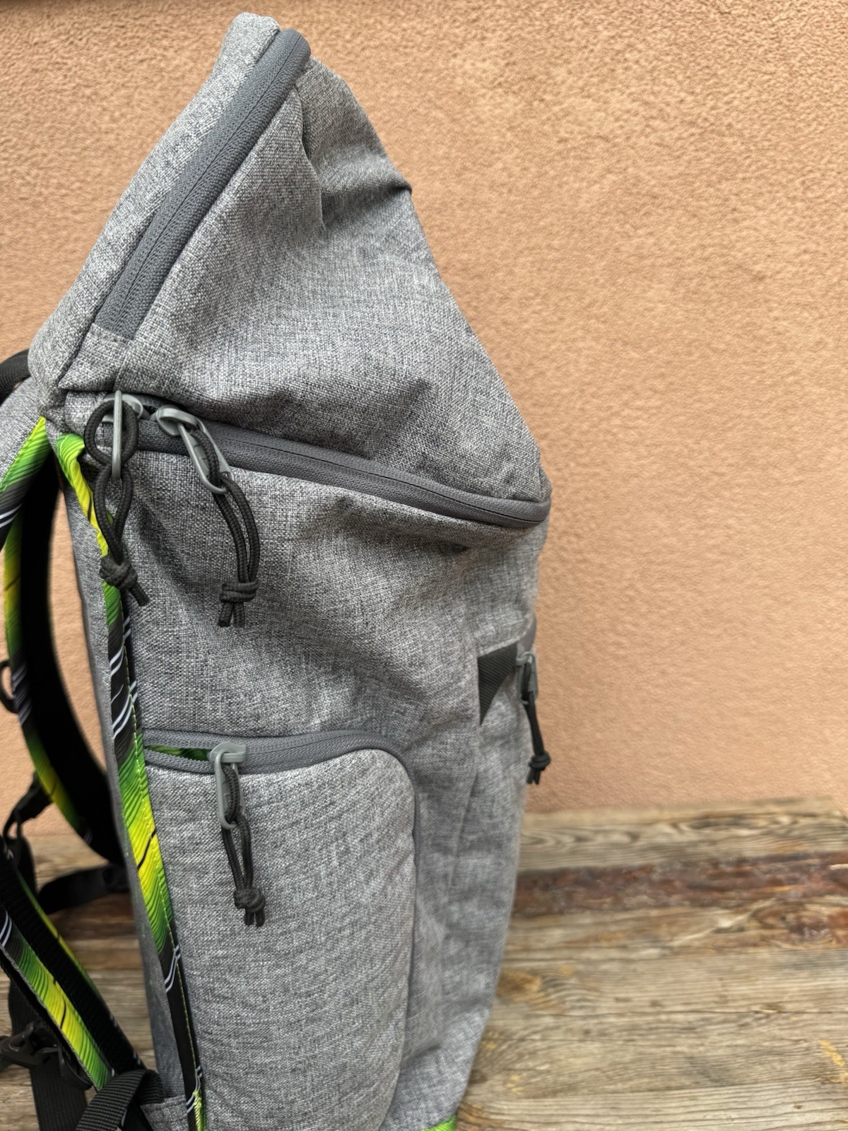 New Era Monster Energy Solid Backpack Gray/Green/Black hat backpack