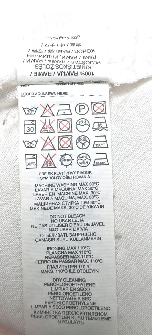 MNG Basics Womens Shirt XS White 100% Ramie Button Up Roll Tab Sleeve Drawstring