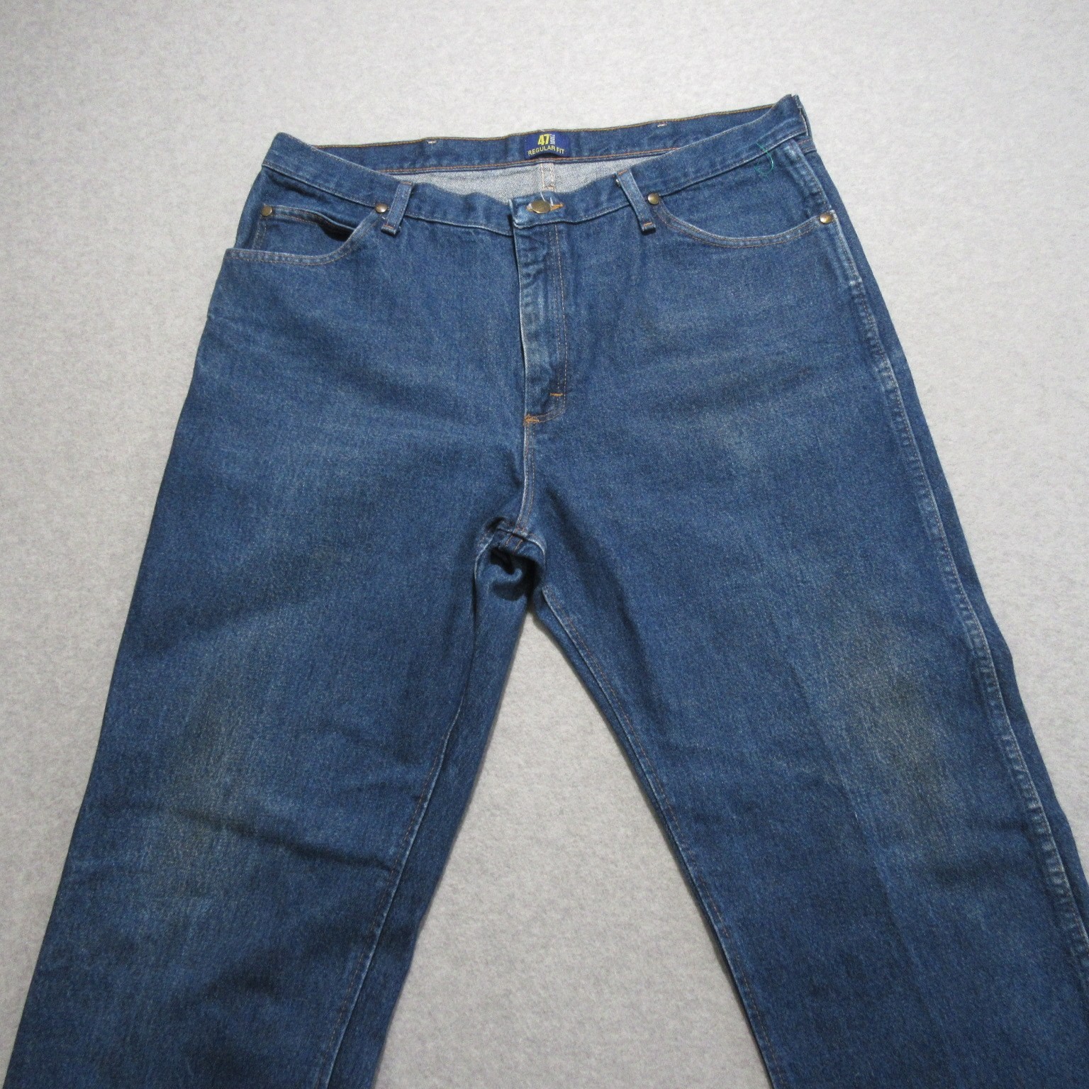 Wrangler Mens Performance Cowboy Cut Jeans 38 x 36 47MWZ Dark Wash Blue