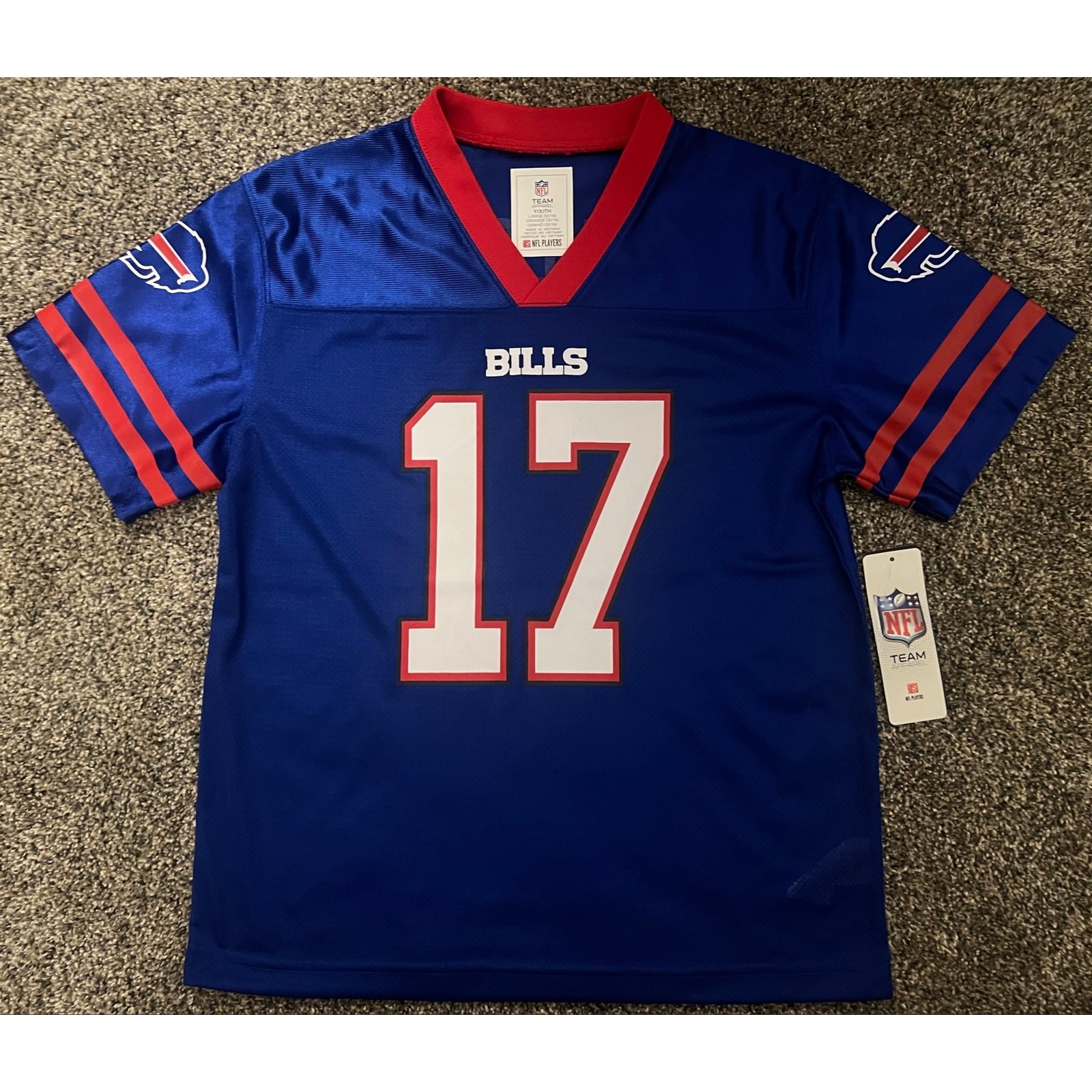 NFL Youth Small (6/7) Buffalo Bills #17 Josh Allen Jersey