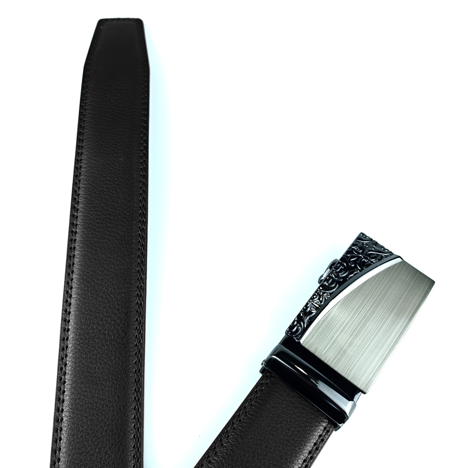 Western Belt Handmade Strap Men Full Grain Leather Automatic Cowboy Rodeo Belts