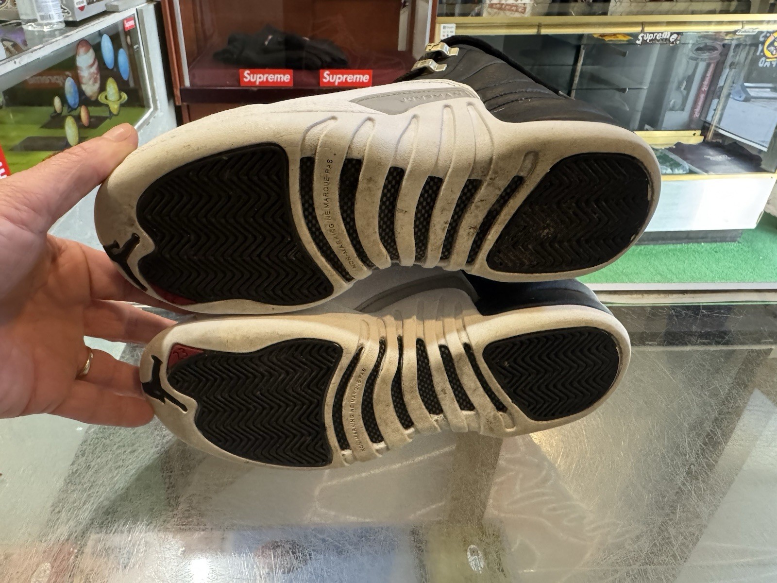 Air Jordan 12 Retro (GS) ‘Playoffs’ 2021 Size 6Y Black/White