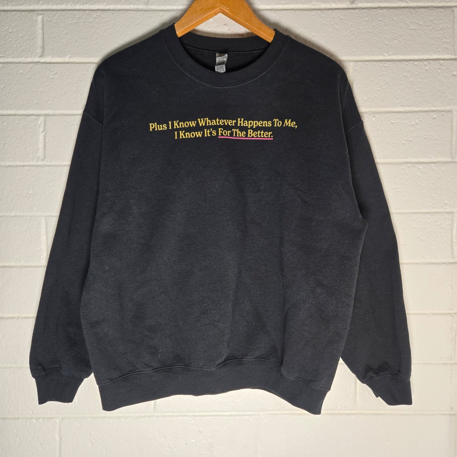 At Seven Studio For The Better AOP Music Sweatshirt Adult XL Graphic Pullover