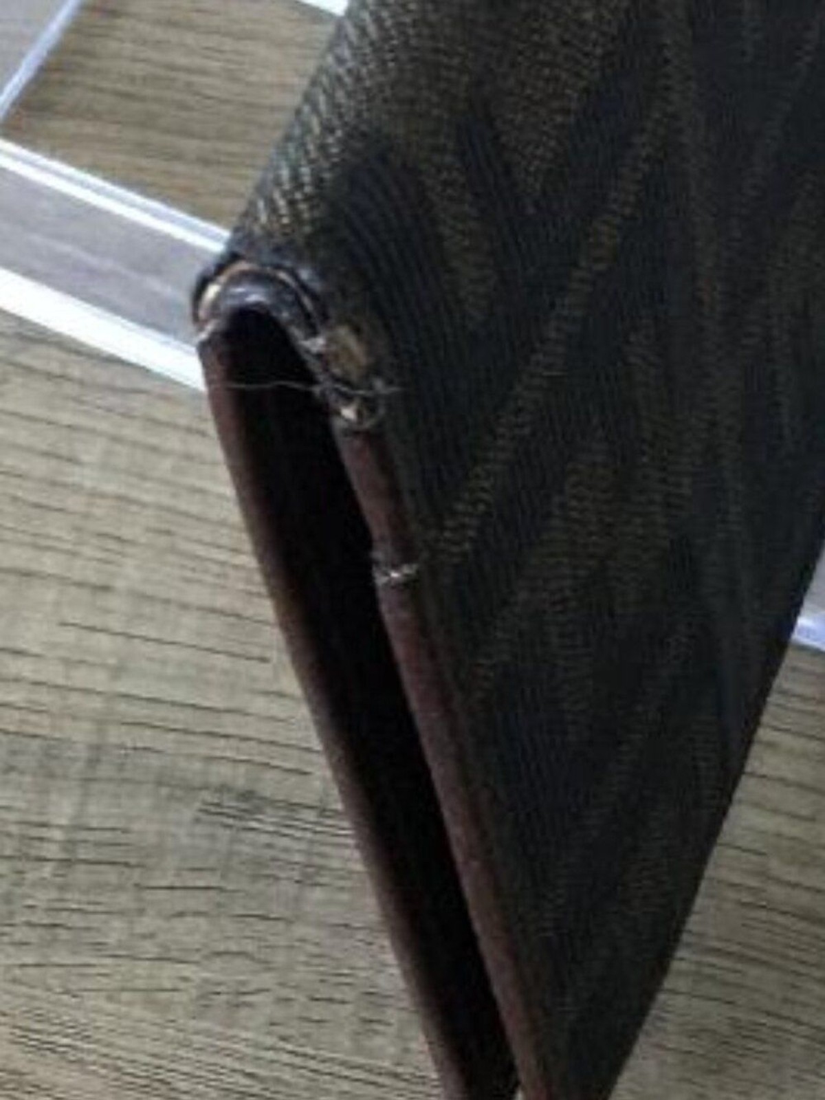 Fendi Zucca FF Jacquard Long Continental Wallet Brown Logo Pattern, Leather Trim