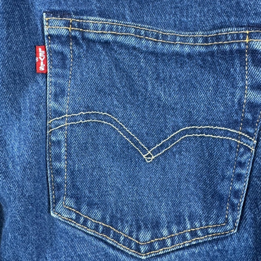 Levi’s Premium 501 ’93 Jeans Mens 29×30 Straight Leg Button Fly Big E Cowboy
