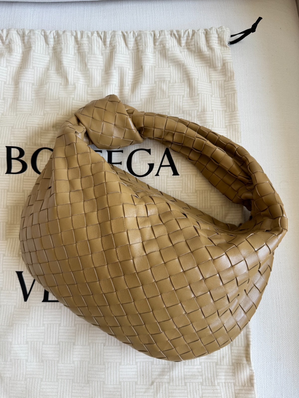 Bottega Veneta Small Jodie Dark Praline
