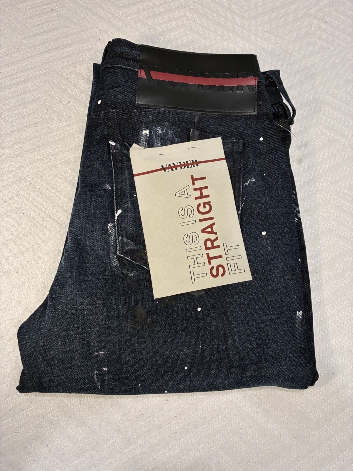 Vayder STRAIGHTFILLIPO PAINT SPLATTER Made in USA $495 Men’s Size 30