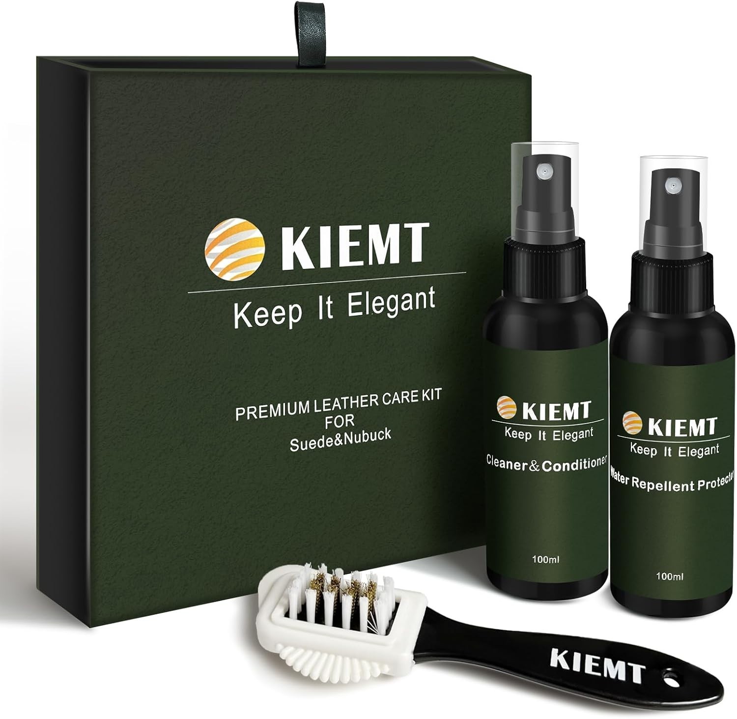 Leather & Suede Care Kit Leather Cleaner Conditioner Protector