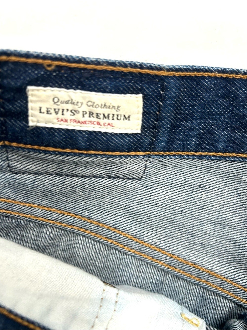 Levi’s Premium Ribcage Wide Leg Jeans High and Mighty W27 L32 Dark Wash