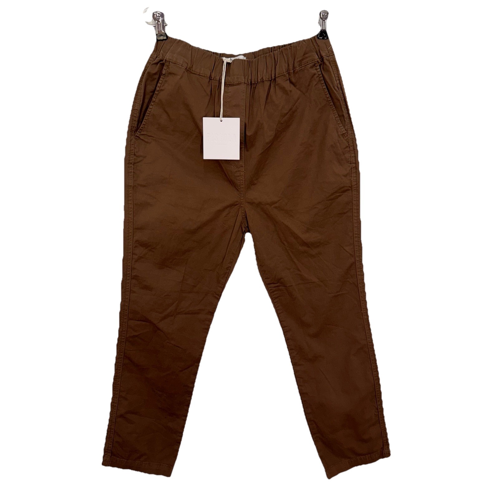Pistola Gray In Style Straight Chinos Pants Women 2 Size XS Casual Relax Pull On