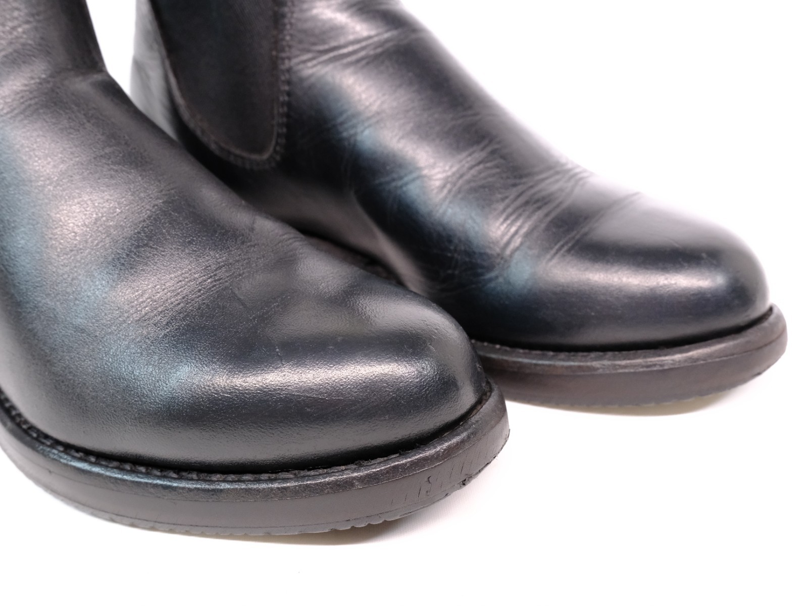 RM Williams Comfort Craftsman Black Leather Chelsea Boots EU 36 / UK 3.5 / US 6