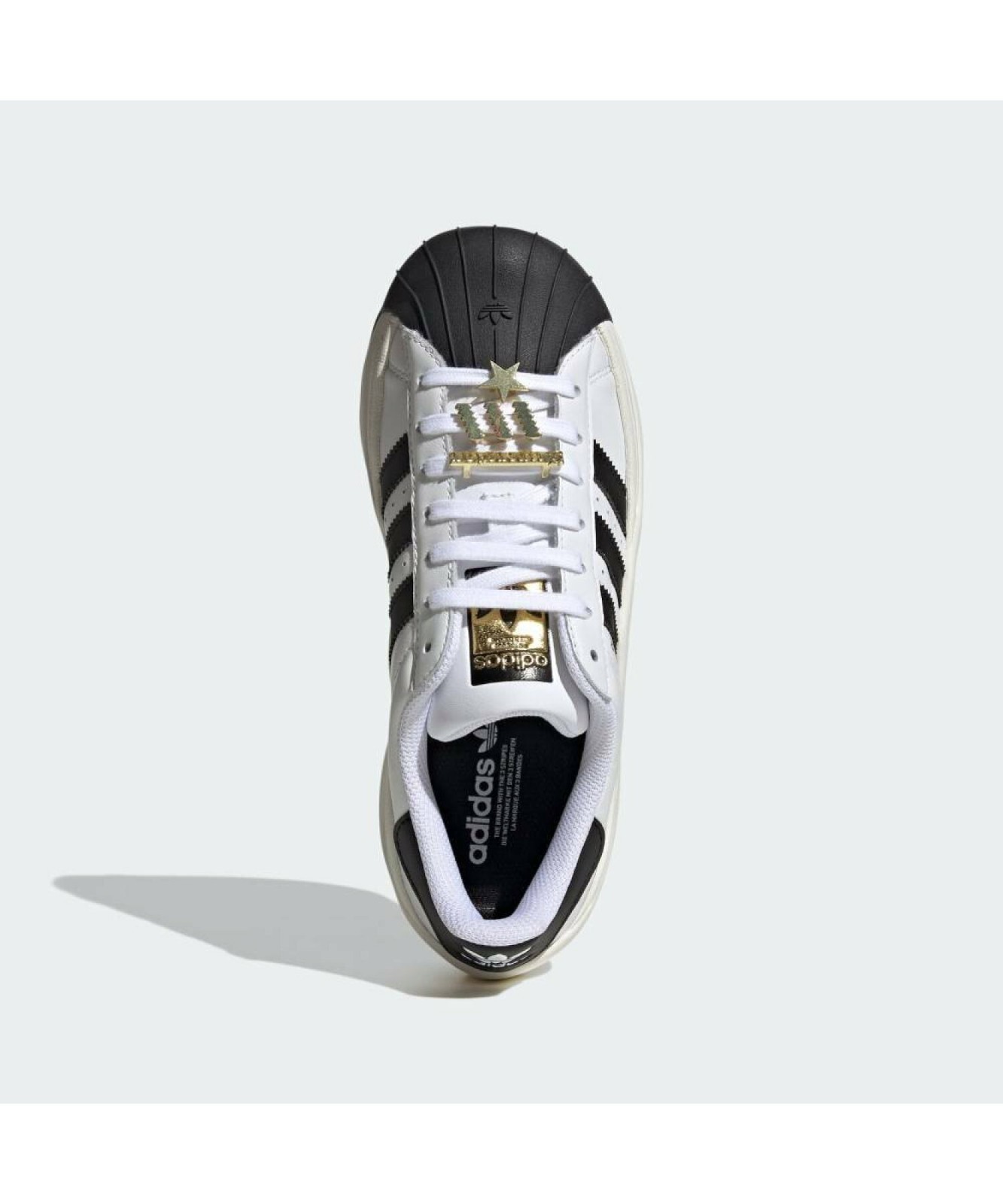 adidas Originals SUPERSTAR BOLD JR9895 OPV36 Thick Soled Shoes Women’s US 5-11