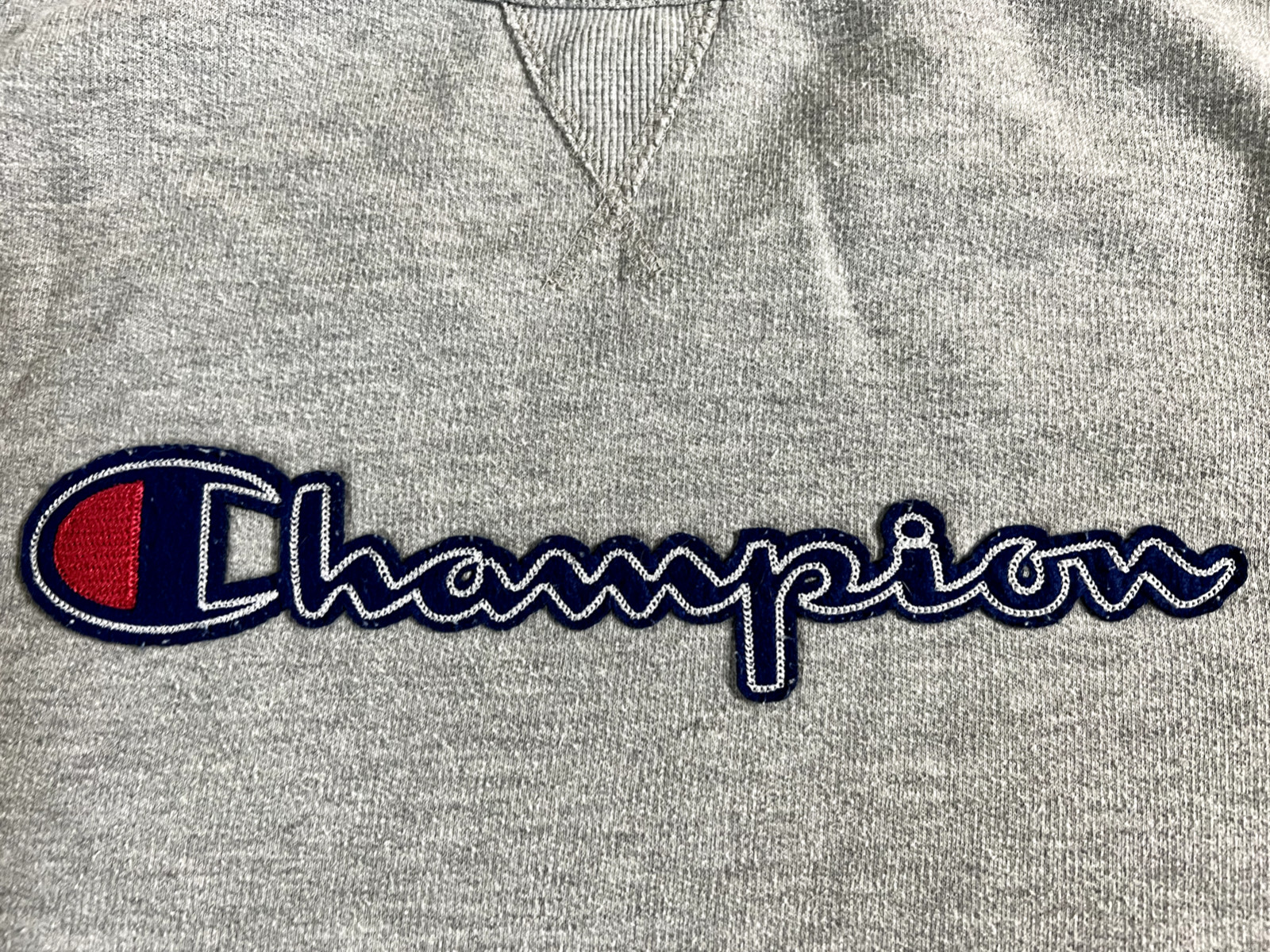 Vintage Champion Reverse Weave Spell Out Logo Crewneck Sweatshirt Sz S