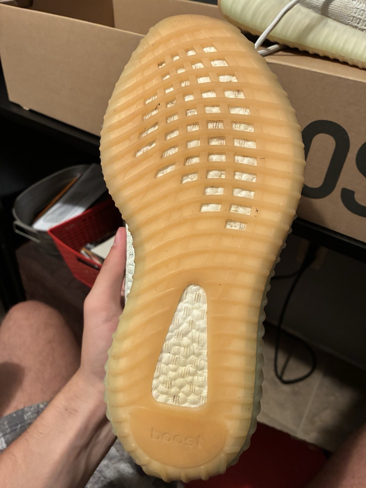 adidas Yeezy Boost 350 V2 Hyperspace Low Top Primeknit Sneaker EG7491