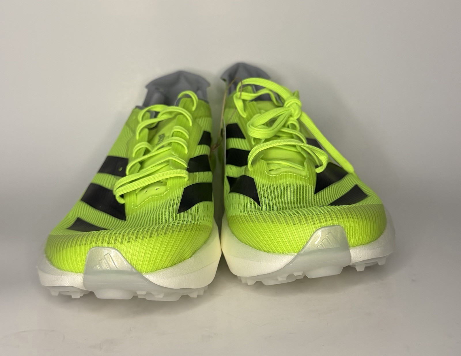 Size 11.5M – Adidas Adizero Lucid Lime Green Black Halo Silver IH5798 Men Track