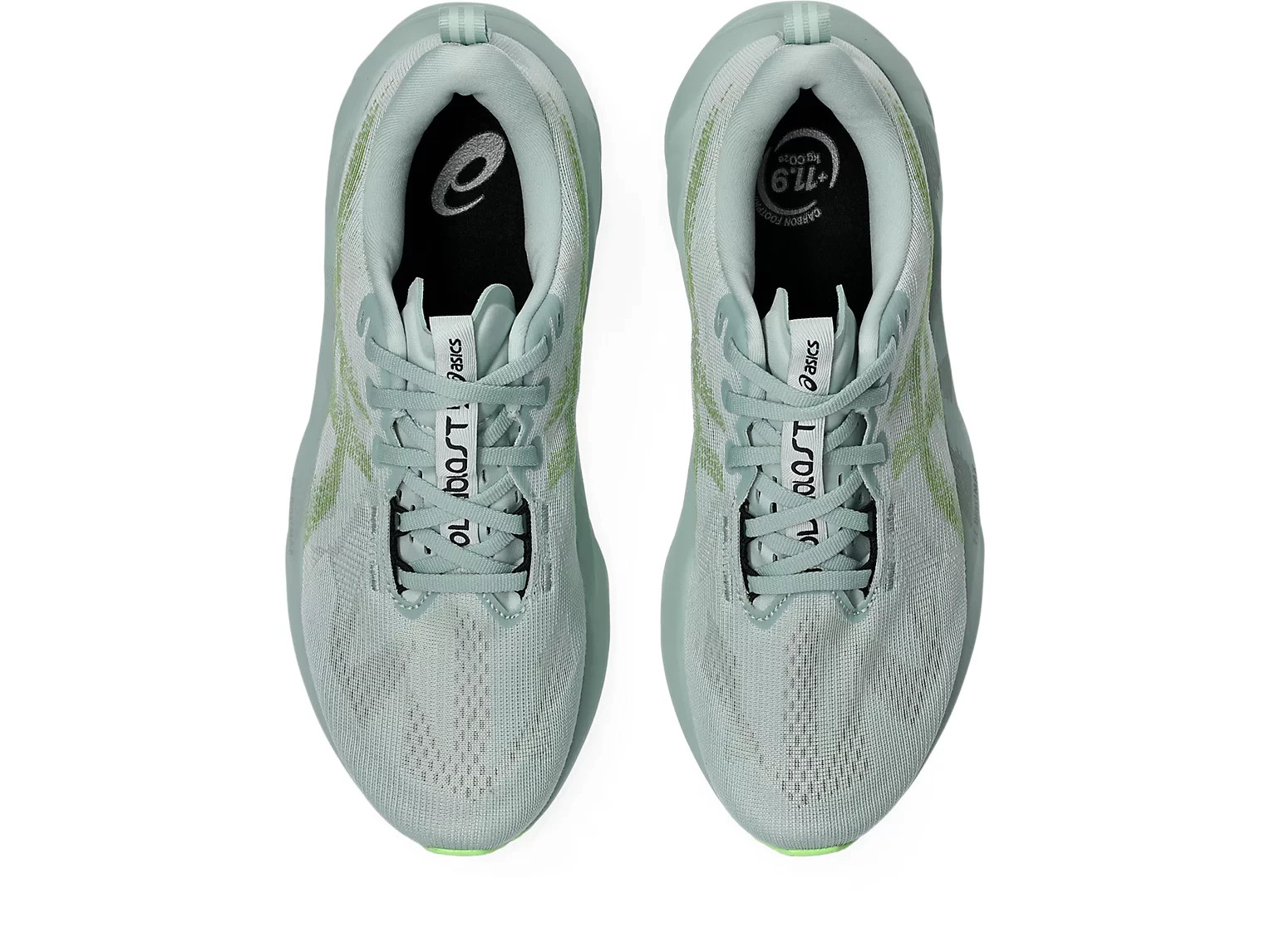ASICS NOVABLAST 5 1011B974 406 Cold Moss/Light Orange New in Box from Japan