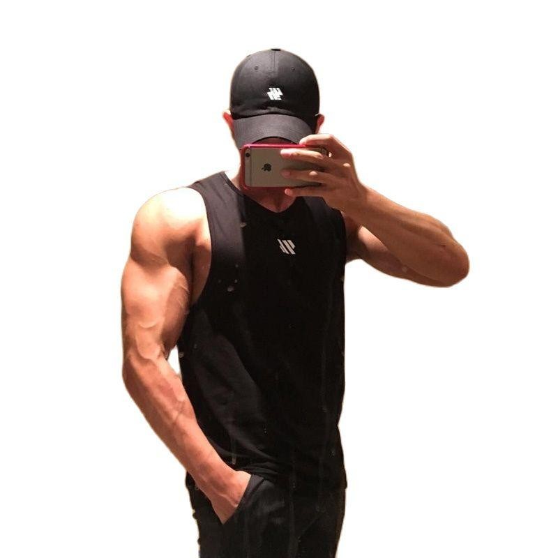 Men’s Mesh Bodybuilding Stringer – Quick‑dry Sleeveless Gym Fitness Vest