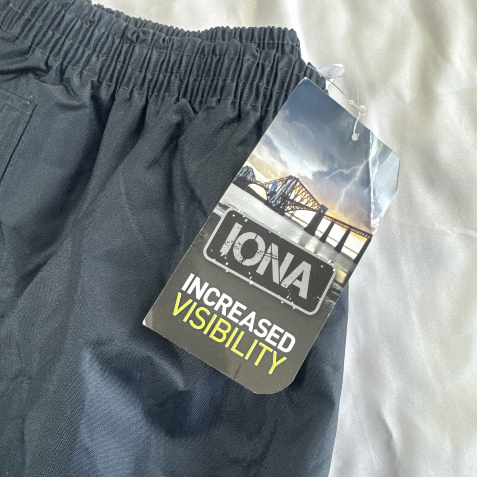 Portwest S481 Iona Lite Pants Hi-Vis Reflective Tape Abrasion Resistant XL