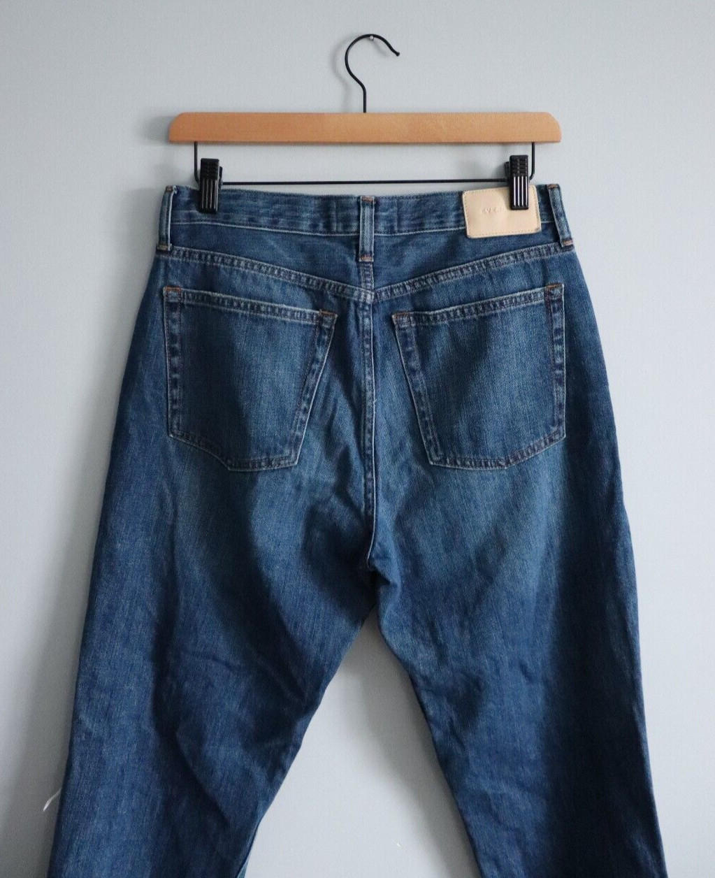 Everlane Women’s Sz 27R The Summer Distressed High Rise Medium Wash Denim Jeans