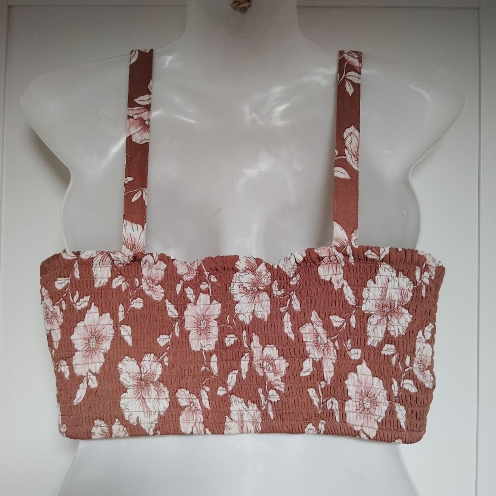 BOG Collective floral Crop top Sz-S