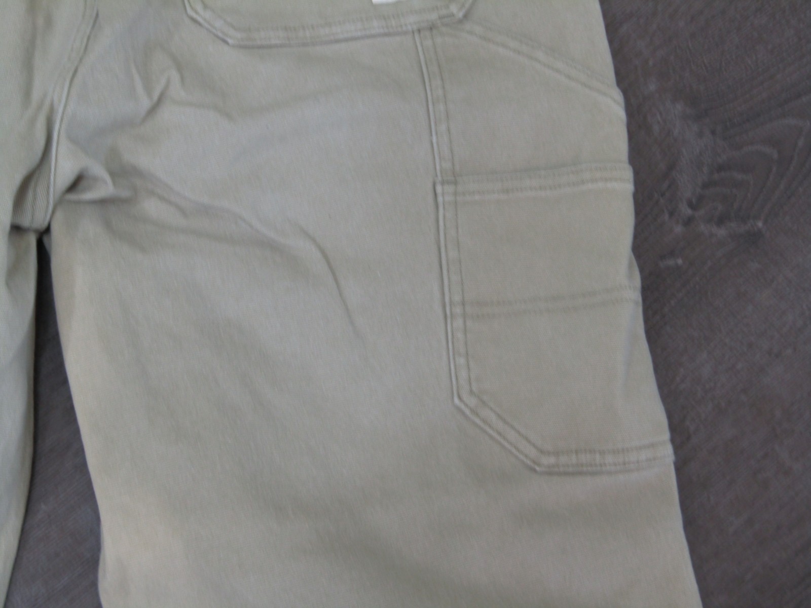 Duluth Trading Women’s Flex Fire Hose Straight Leg Pants- Washed Olive Sz 18 REG
