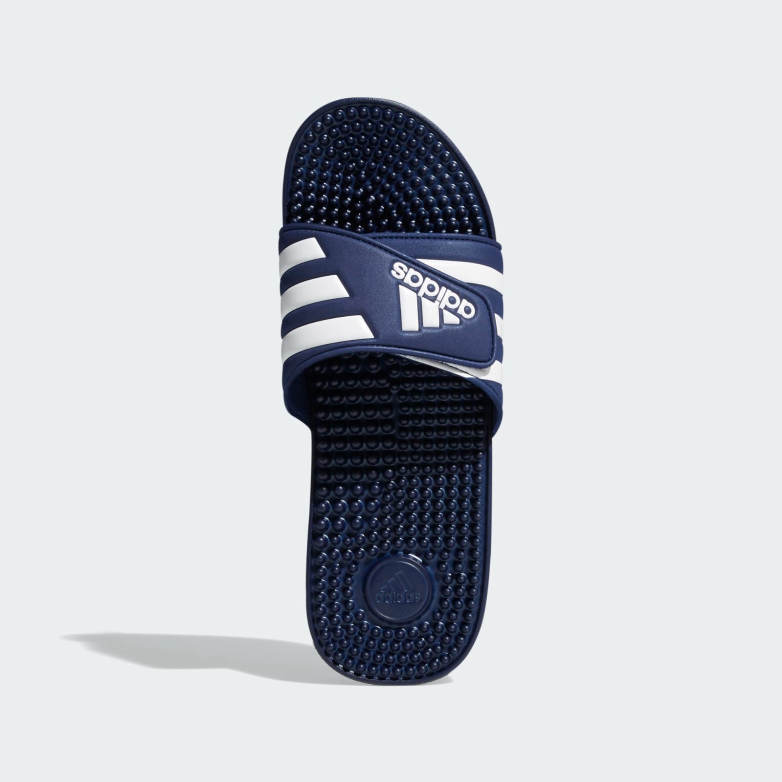 Adidas Adissage Men’s Slide Sandals Dark Blue/White Size: 11