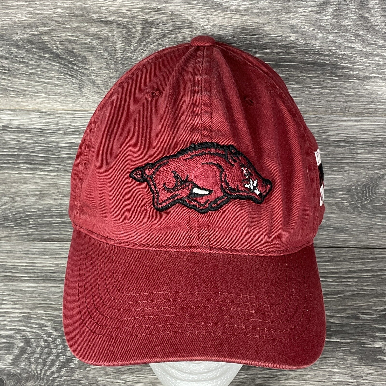 ESPN Arkansas Razorbacks SEC Fitted Hat Cap One Size Fit Most Stretch University