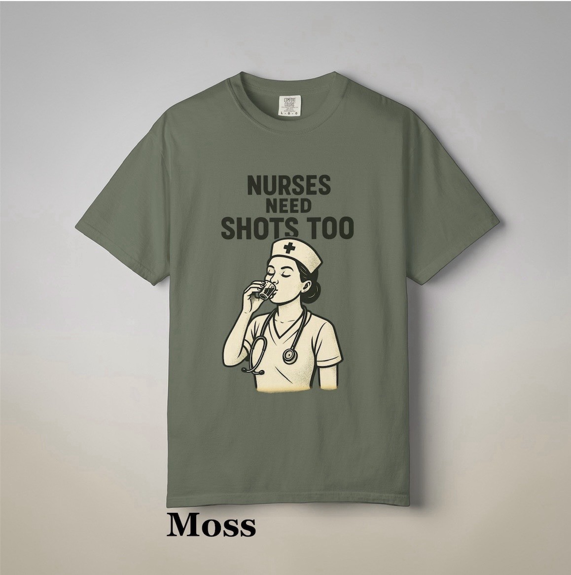 Nurse Need Shots Graphic T-shirt. Unisex. Multiple Colors And Sizes. Ships Free!