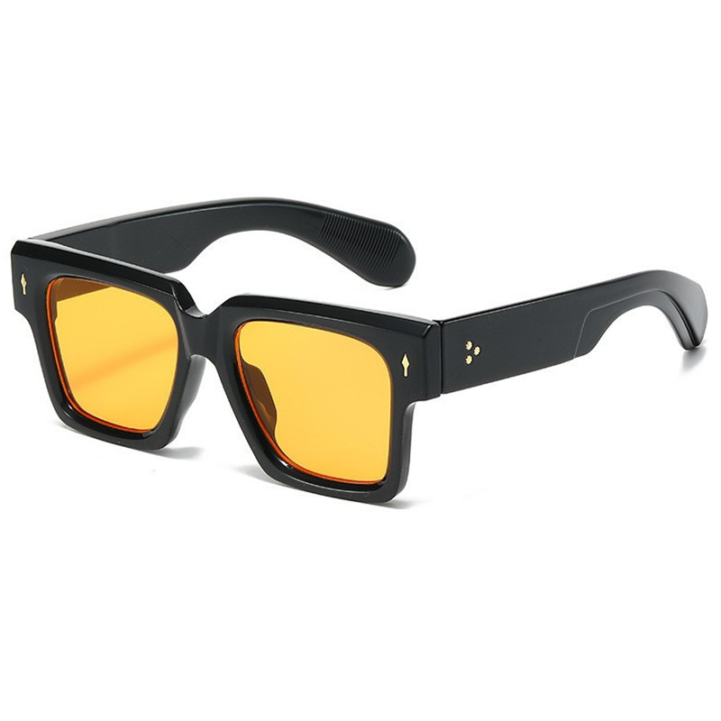 Square Tinted Reading Glasses Men Women Thick Frame Shade Eyeglasses Sunglasses