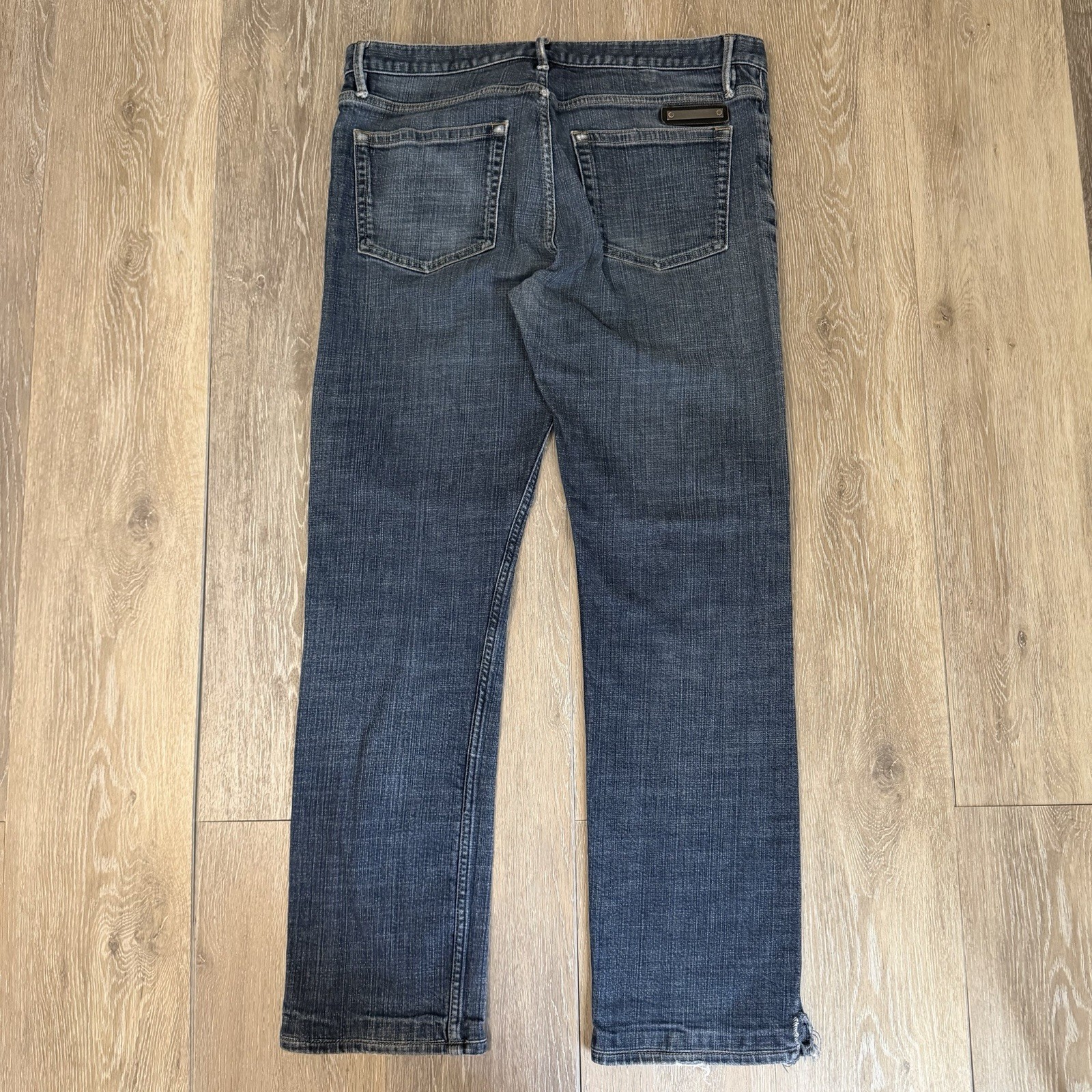 Burberry Brit Steadman Denim Jeans Men’s 36×30 Straight Fit Washed Distressed