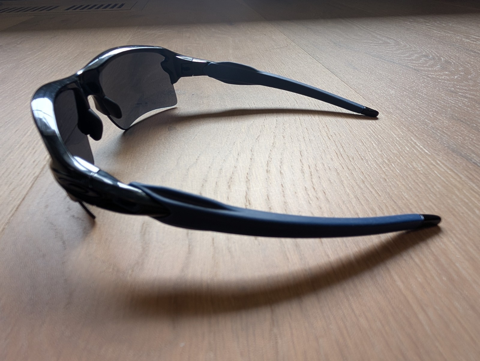 Oakley Flak 2.0 Black with Blue Temple. OO9188-44 59