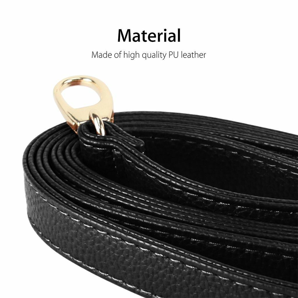 Leather Purse Straps Replacement Adjustable Crossbody Shoulder Handbags Strap US