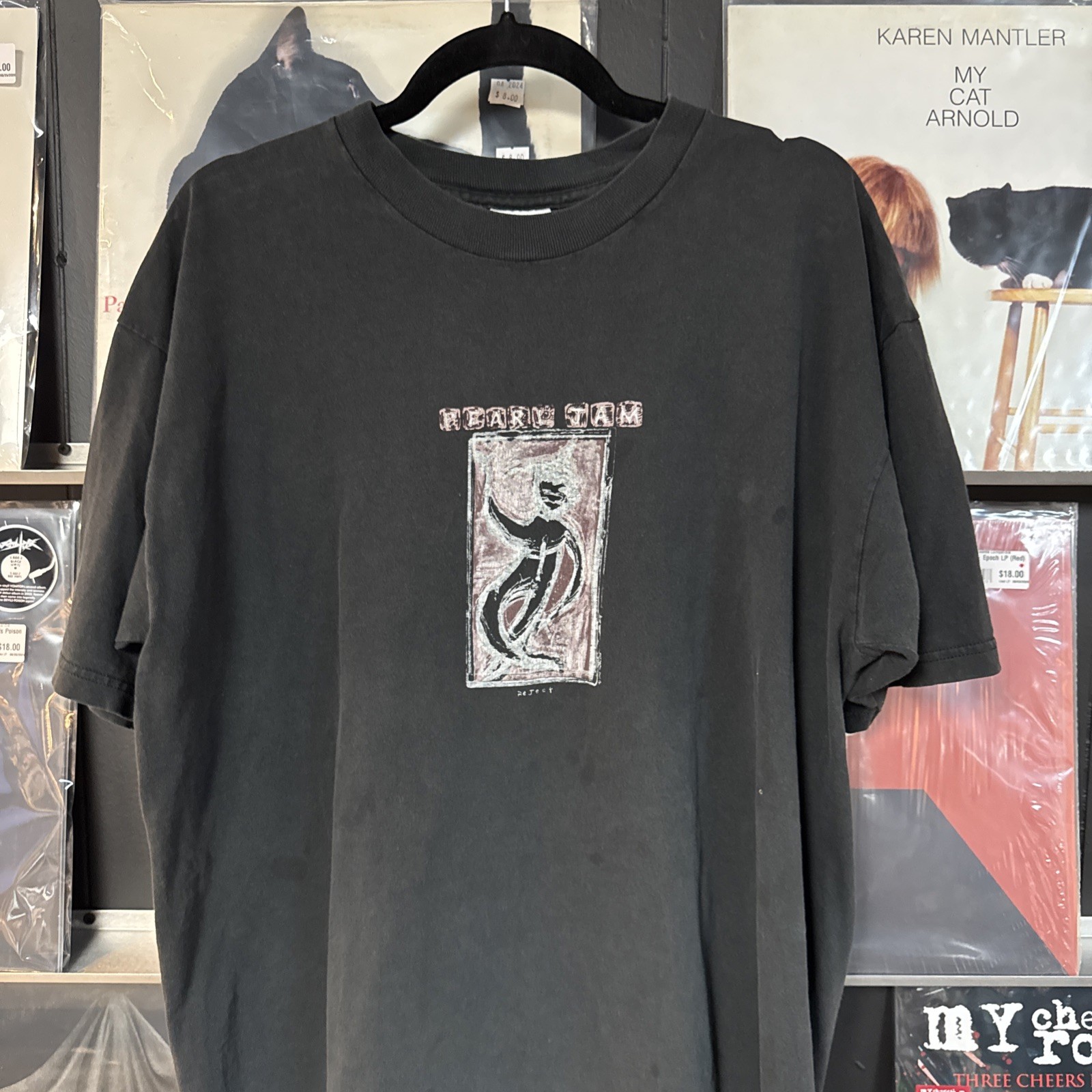 Vintage PEARL JAM t shirt L/XL Reject Early 90s Grunge Alt rock Band Tee