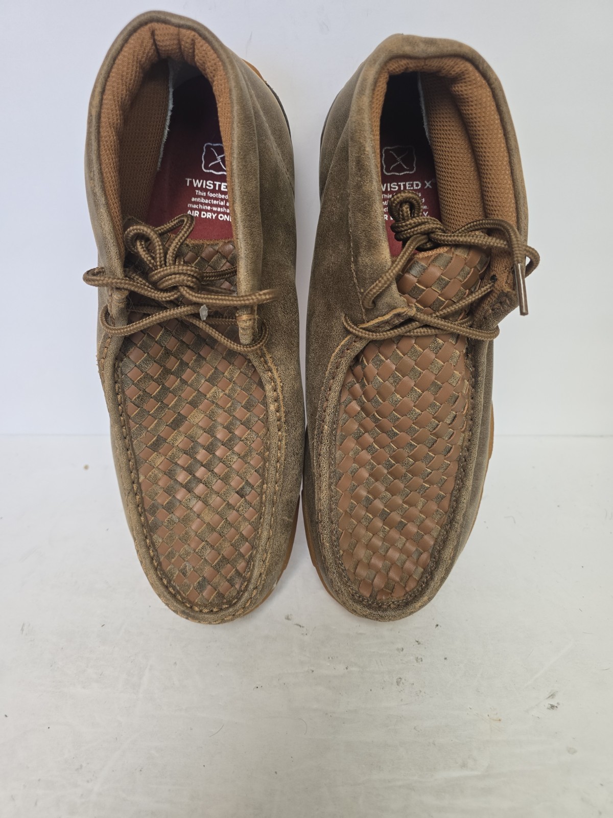 Twisted X Men’s MDM0033 Chukka Driving Moc Brown Size 9M