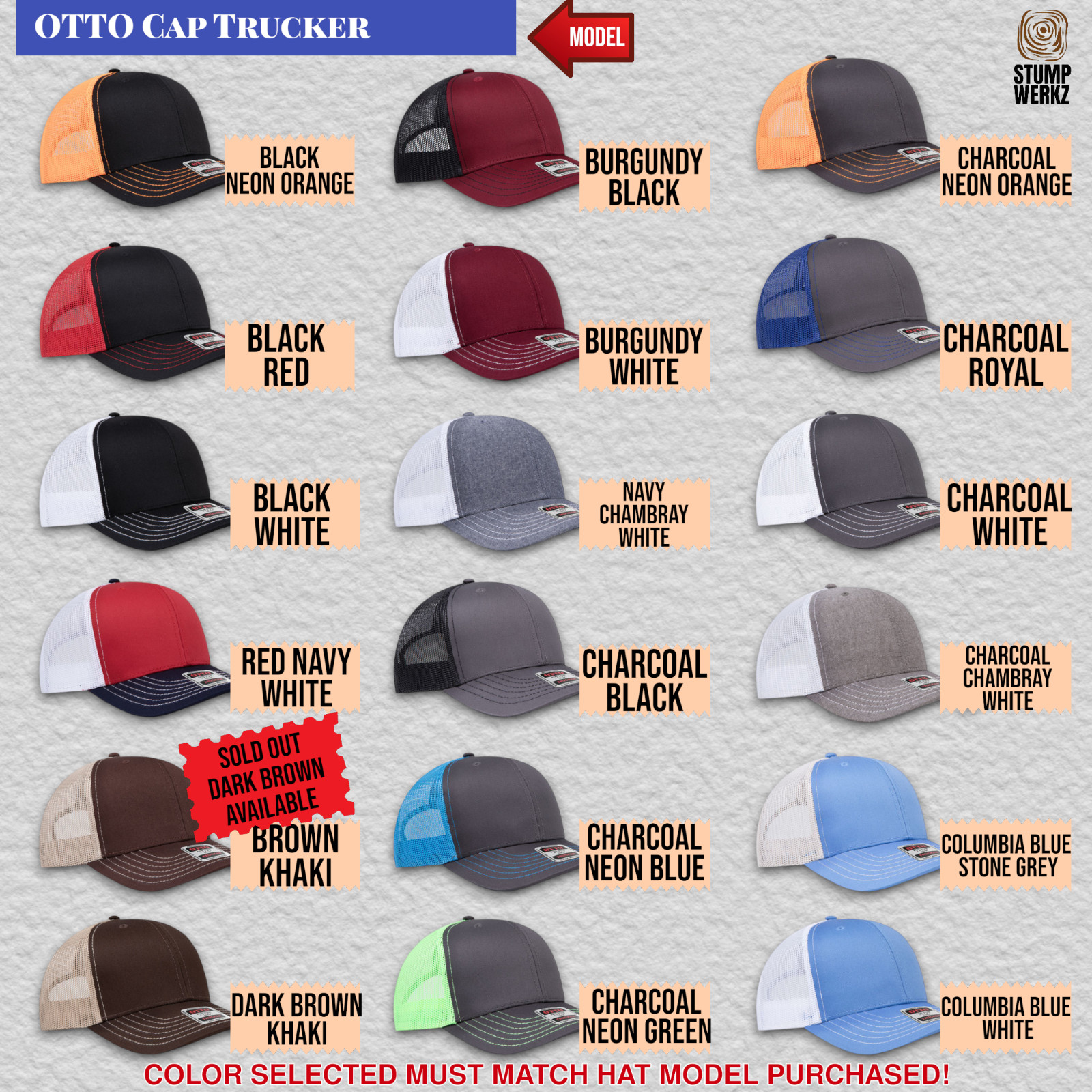 Custom Hat Trucker Hat Baseball Cap Personalized Your Logo or Art Design