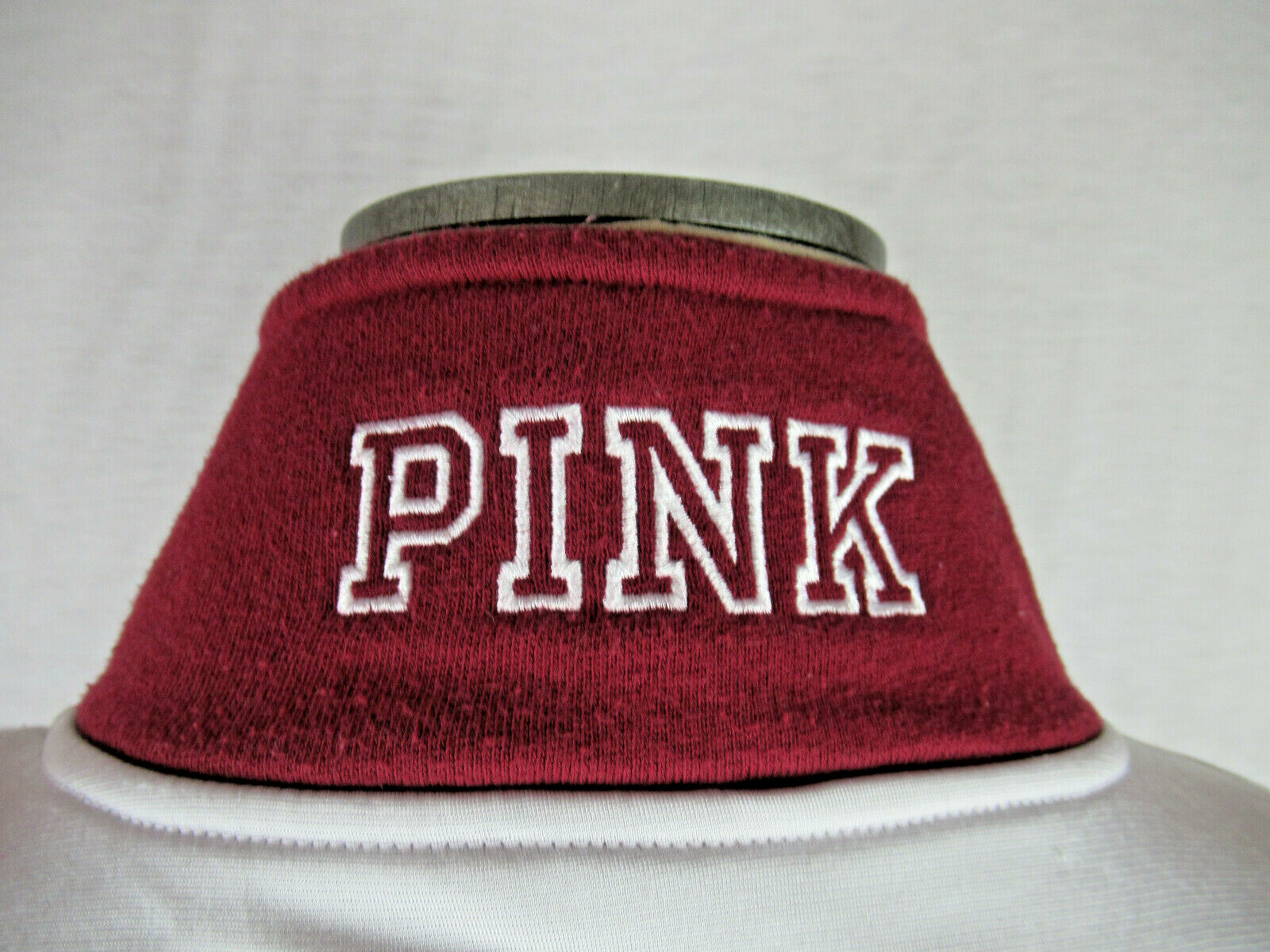 VS Victorias Secret Pink UMass College Bling Sweatshirt Half Zip M Medium EUC