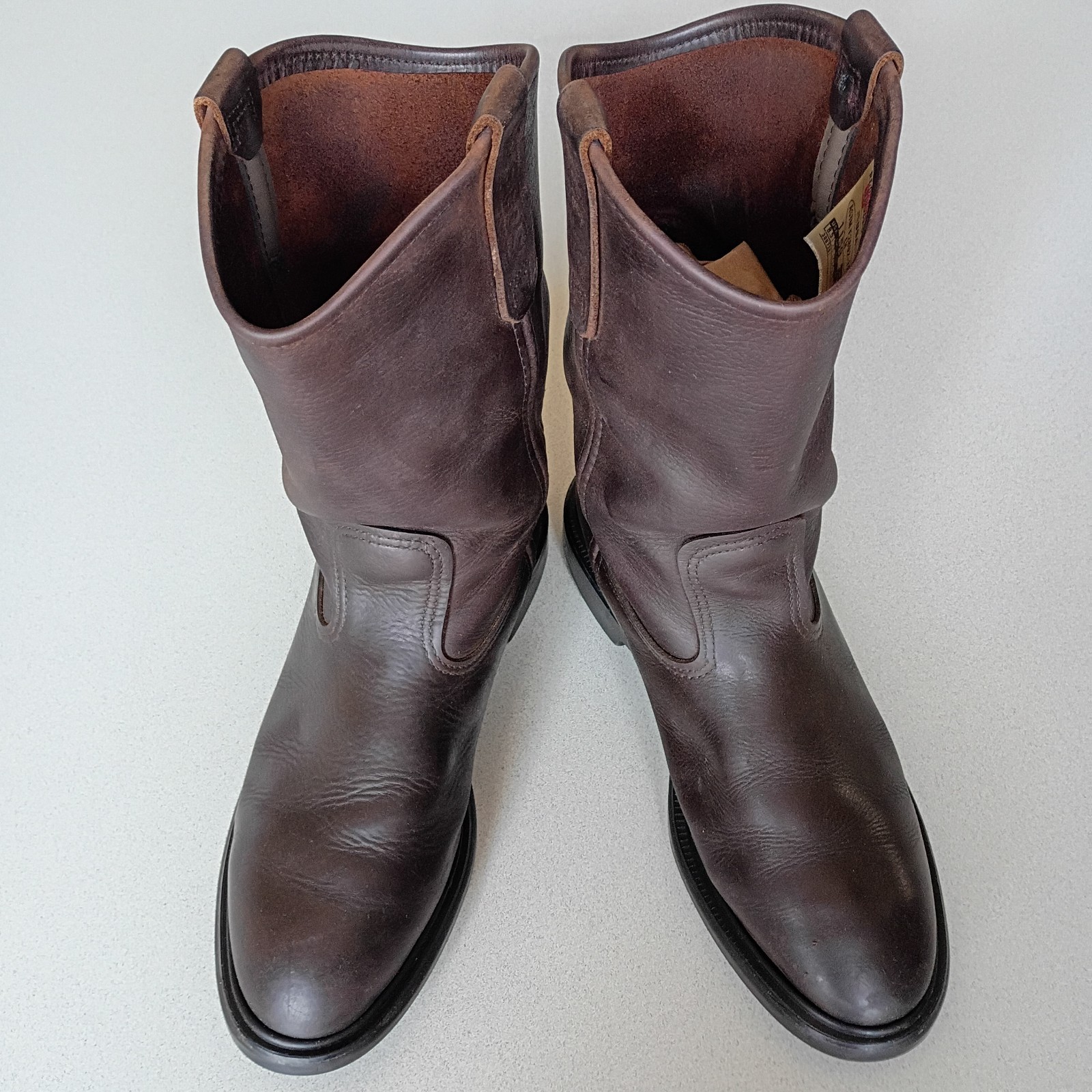Red Wing 8.5D 1159 Pecos Brown Leather Cowboy/Western Boots USA Made