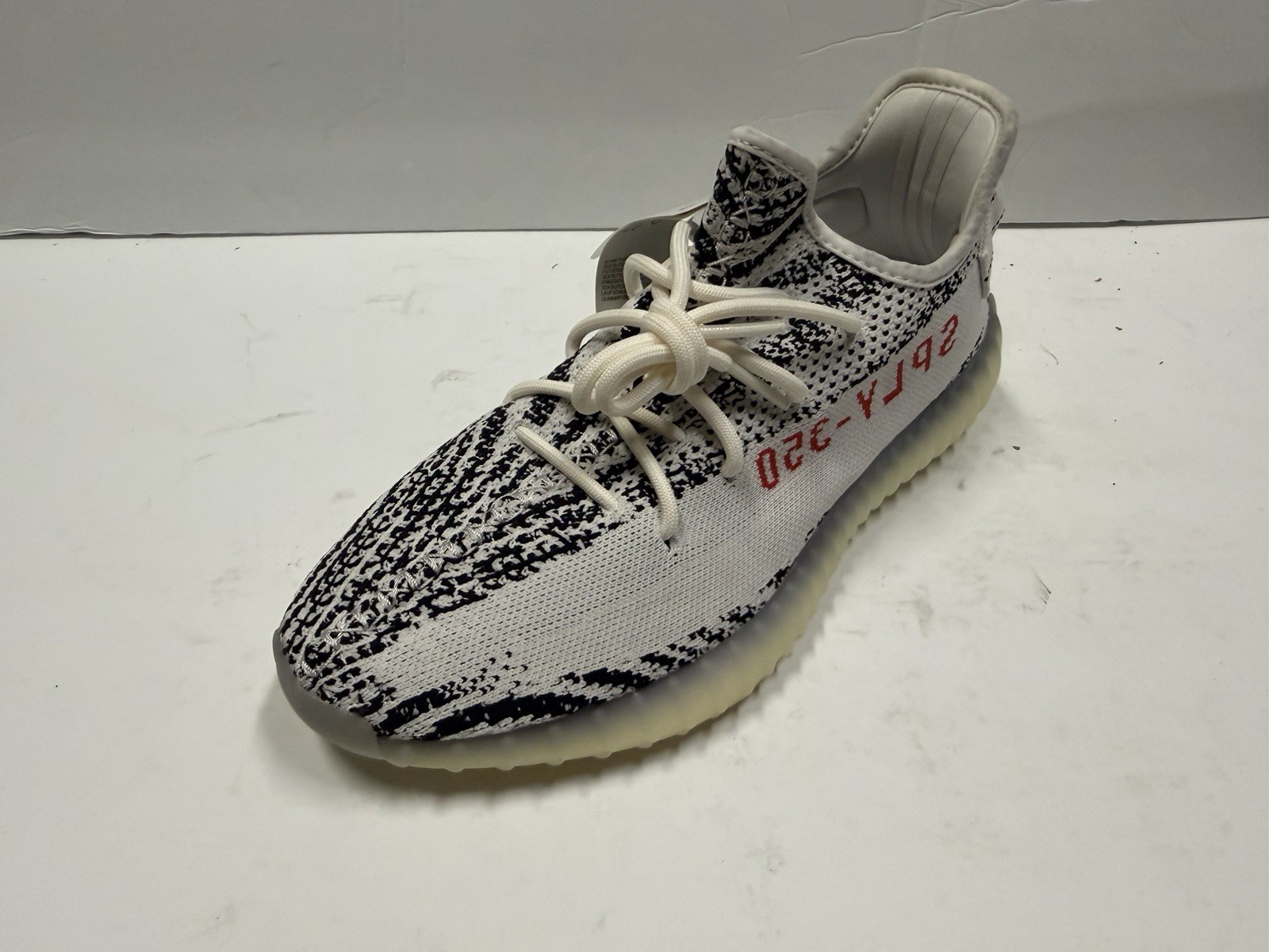 Adidas Yeezy Boost 350 V2 Low Zebra Size 11 CP9654 New “ONE LEFT SHOE ONLY”